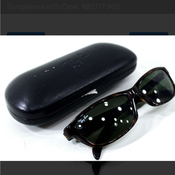 Ray-Ban Accessories - Ray-Ban Sunglasses with Case. RB2117 902